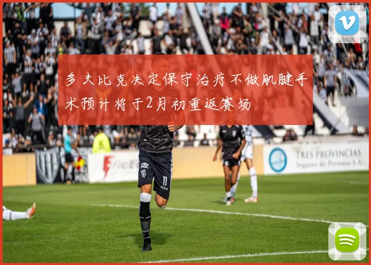 多夫比克决定保守治疗不做肌腱手术预计将于2月初重返赛场
